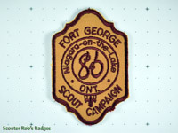 Click to enlarge 1986 Fort George Scout Campaign